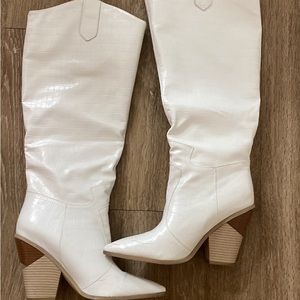 White Boots